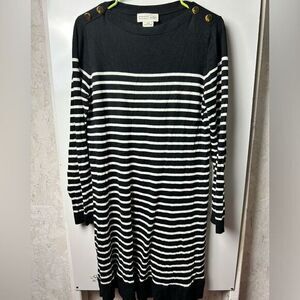Kate Spade Broome street striped long sleeve sweater‎ dress